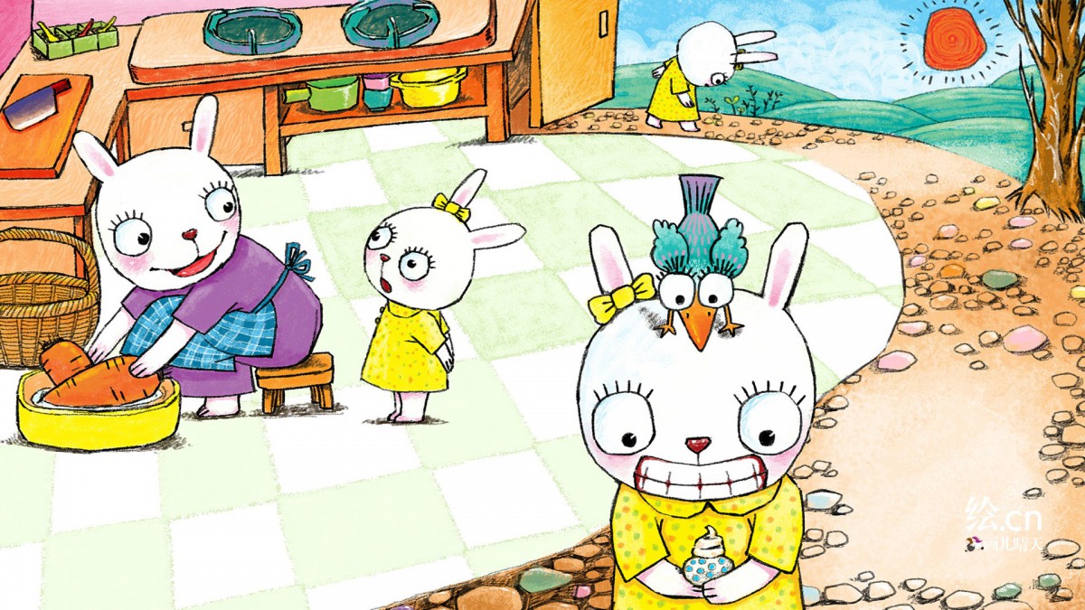 童趣手绘可爱卡通壁纸1920