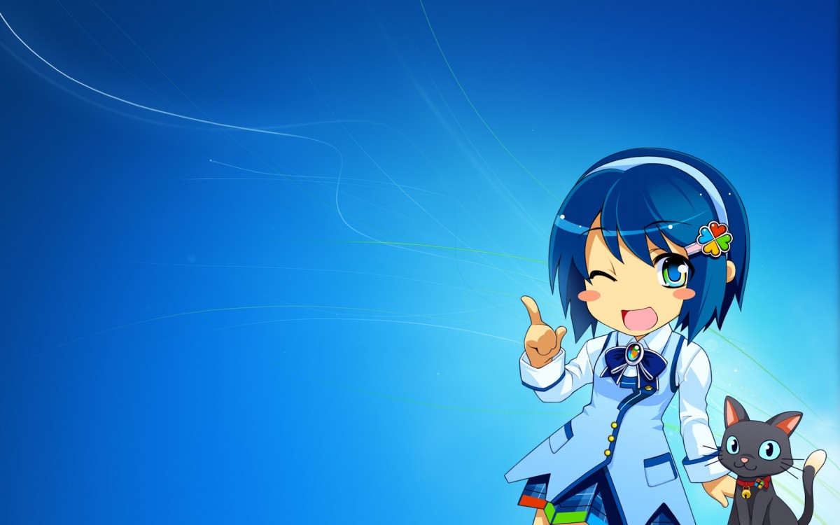 windows萌娘窗边七美壁纸-动漫壁纸-高清动漫图片-第2图-娟娟壁纸