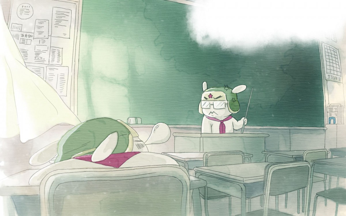 米兔开学季桌面壁纸(5/8)