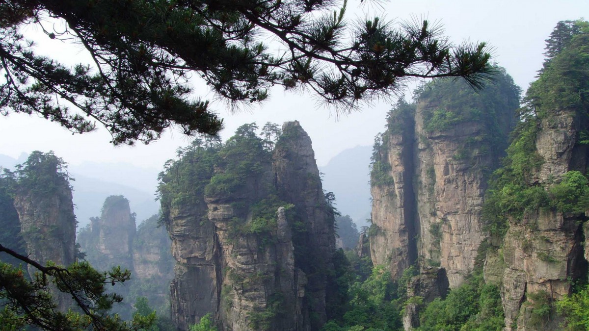 张家界国家森林公园旅游壁纸1120