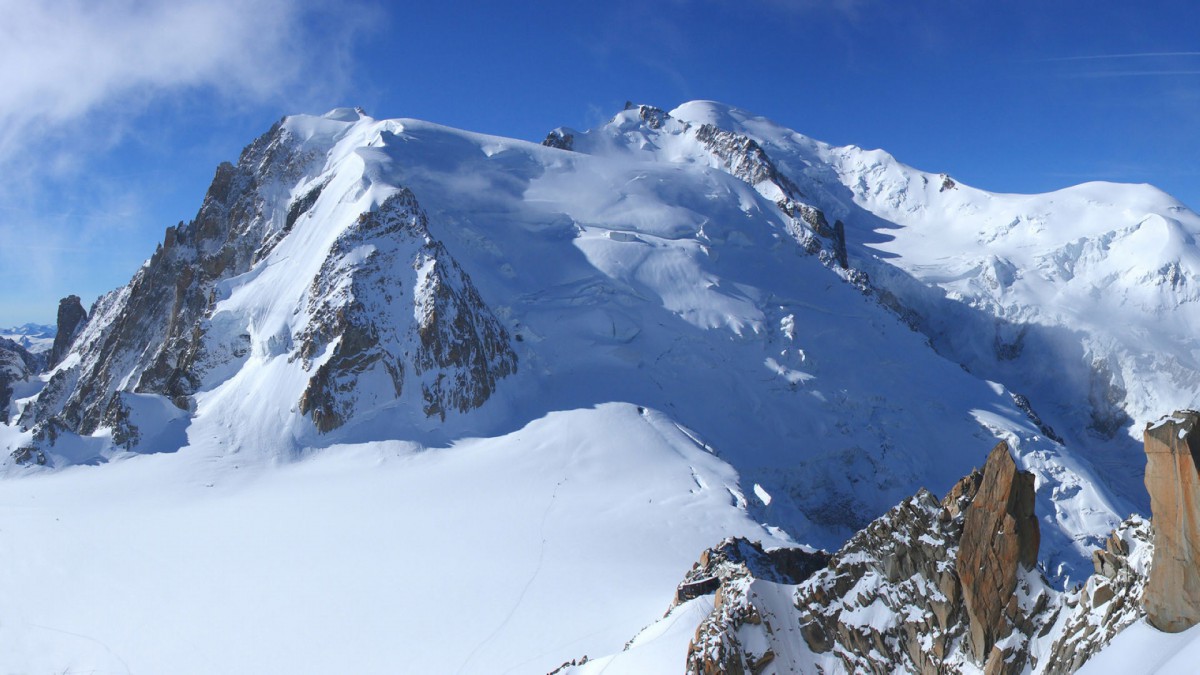 勃朗峰雪山風景壁紙(1/20)