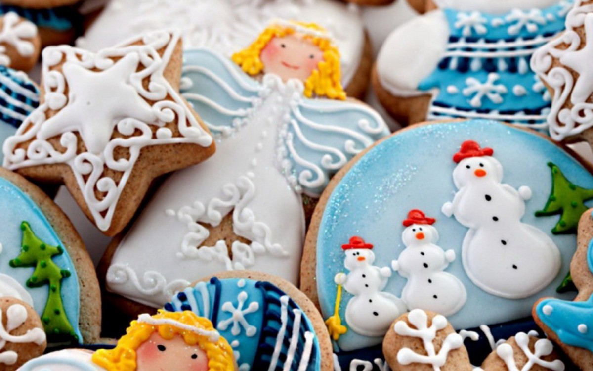 圣诞节饼干精美桌面壁纸312