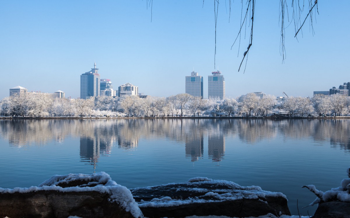 北京玉淵潭公園雪景壁紙-風景壁紙-高清風景圖片-第5圖-娟娟壁紙