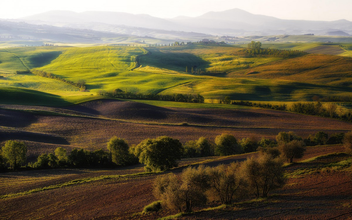 田园农庄绿色风景壁纸(6/6)