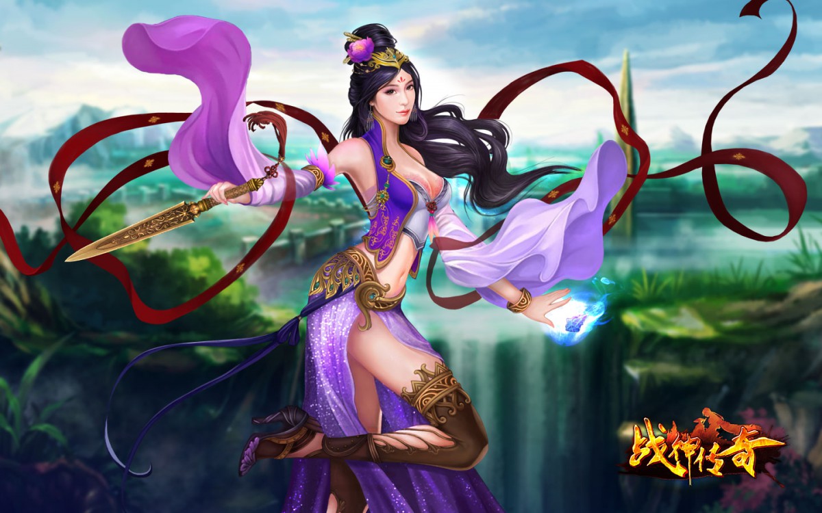 戰神傳奇遊戲美女壁紙12