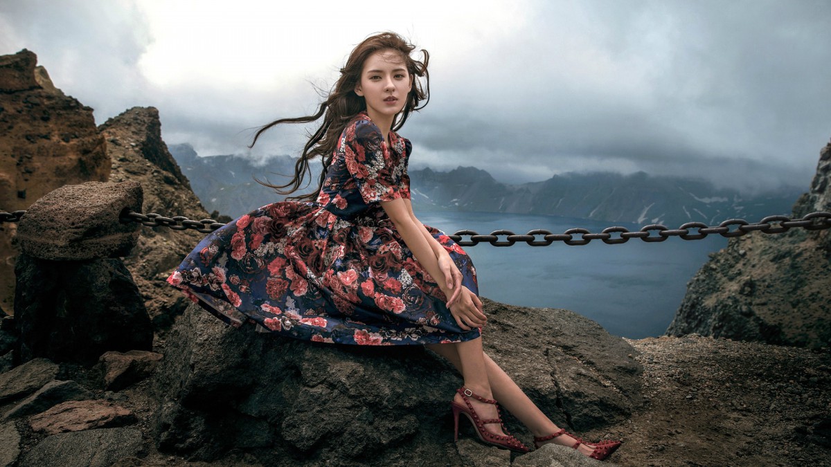 清纯似花美女张予曦图片壁纸610