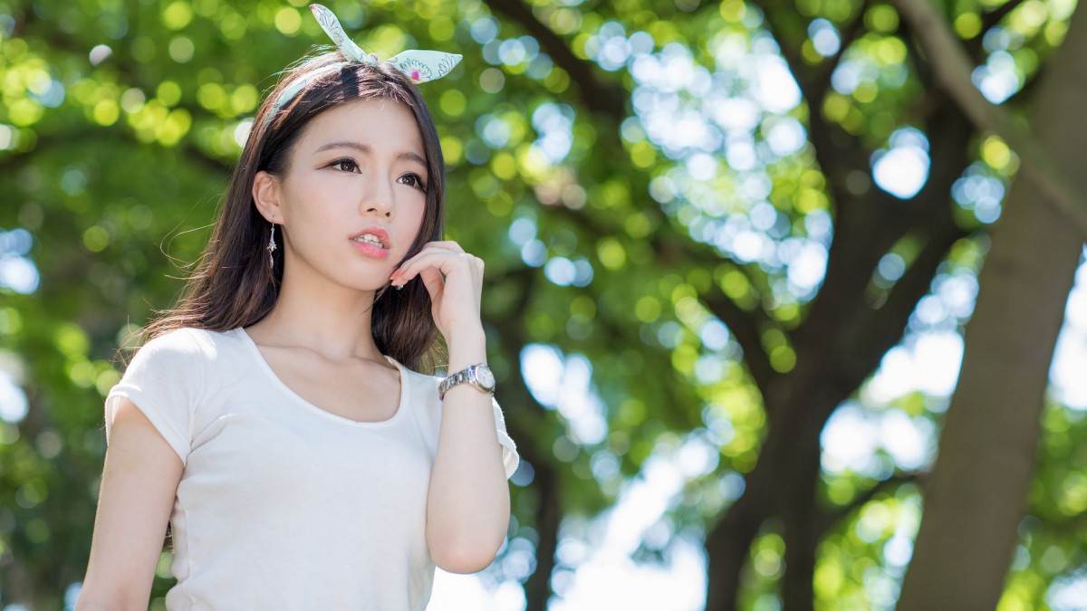 公园丰满美女生活照613