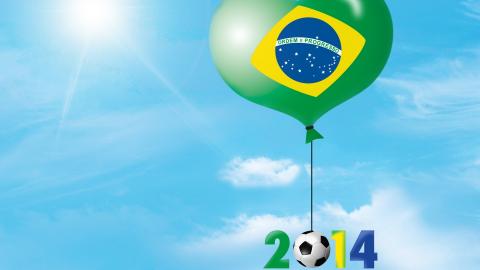 2014巴西世界杯足球壁纸