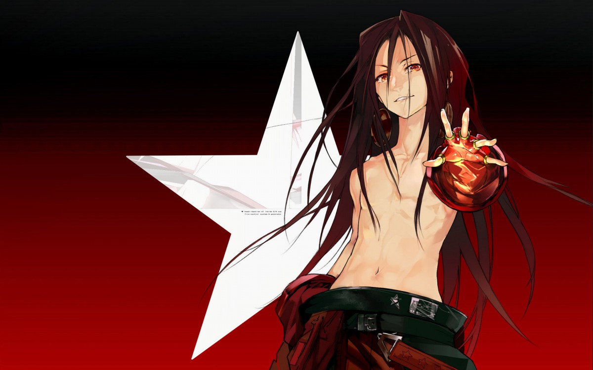 通灵王壁纸,分享一组动漫人物图片给大家,图中的桌面壁纸壁纸会