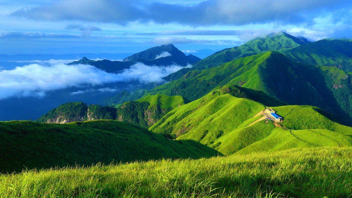 江西武功山風景壁紙-風景壁紙-高清風景圖片-第5圖-娟娟壁紙