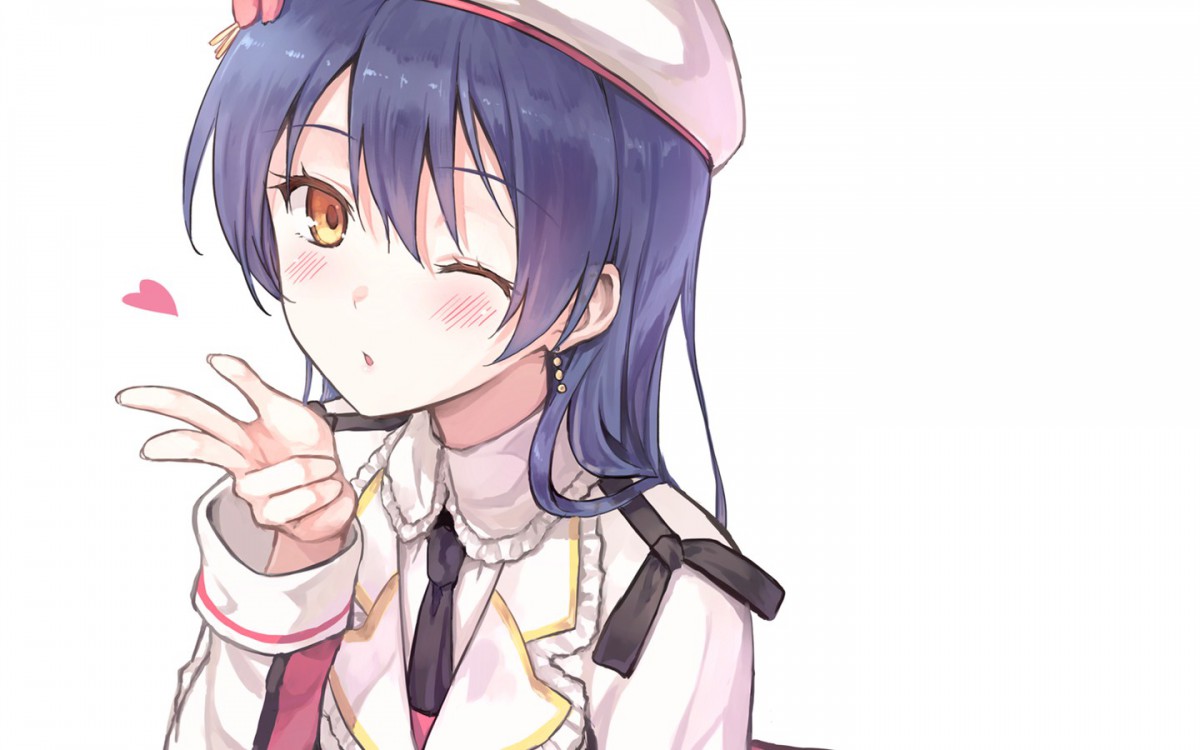 动漫人物园田海未壁纸1010