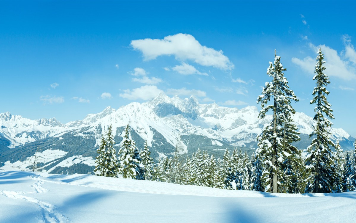 沁人心扉雪山壁纸