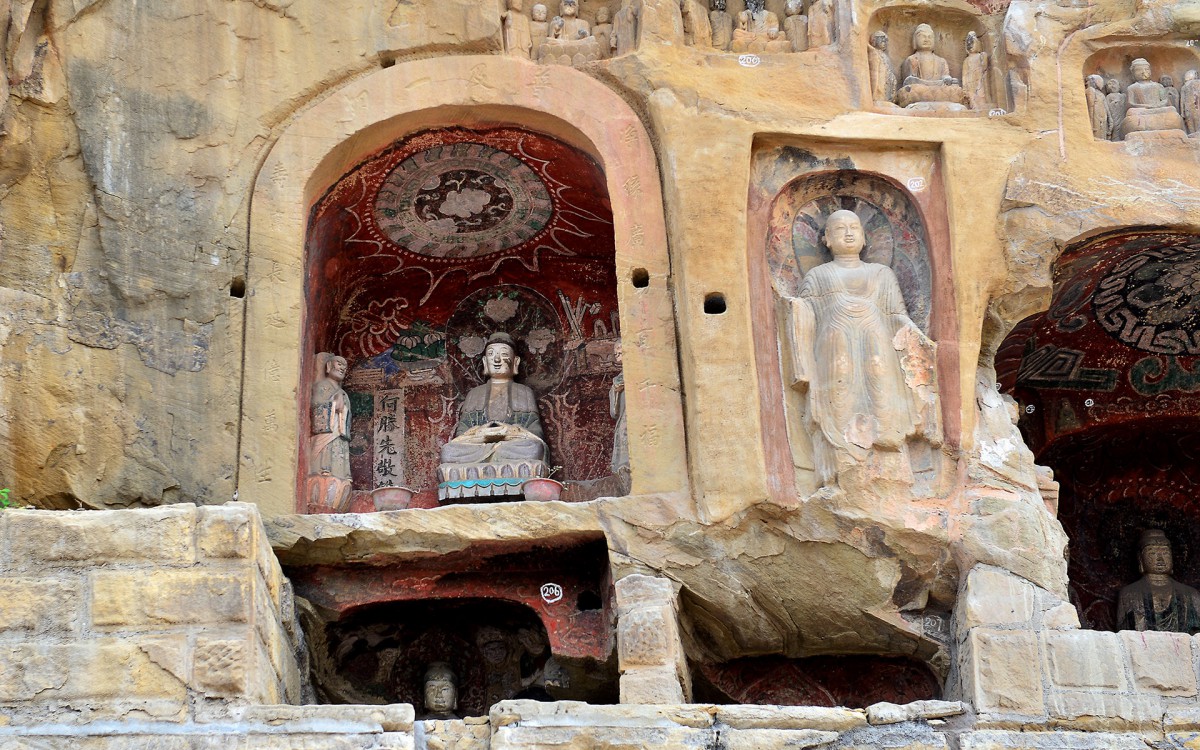 四川广元千佛崖石窟风景区(5/10)