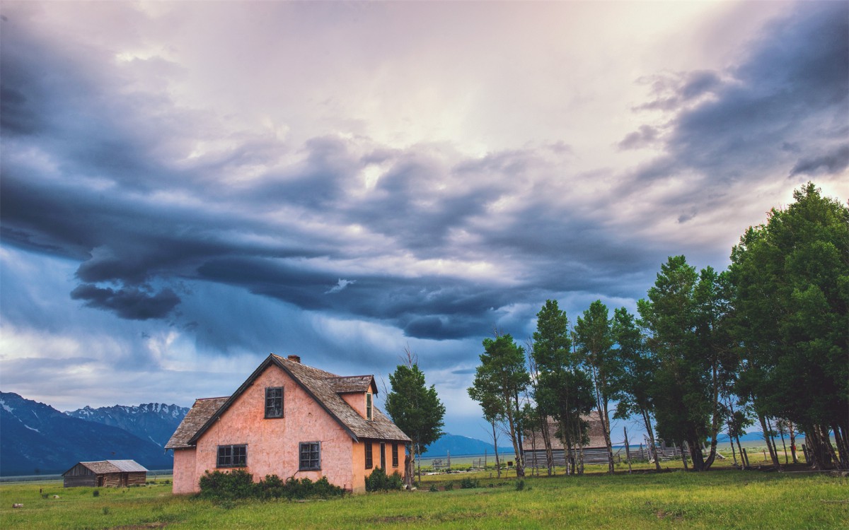 西方乡村小镇风景壁纸16