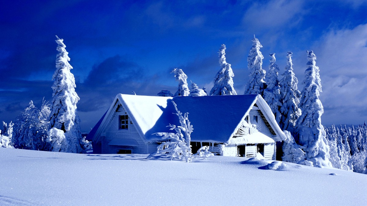 冬季唯美雪景圖片壁紙-風景壁紙-高清風景圖片-第4圖-娟娟壁紙