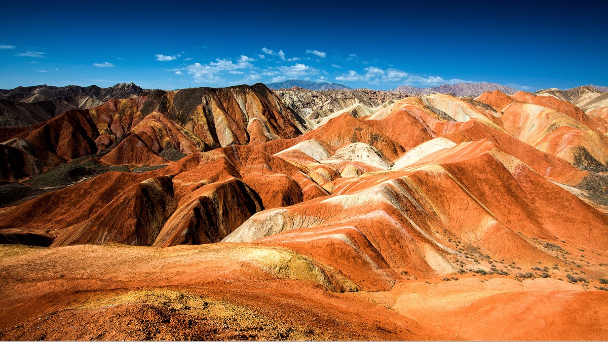 张掖丹霞地貌地质公园-风景壁纸-高清风景图片-第2图-娟娟壁纸