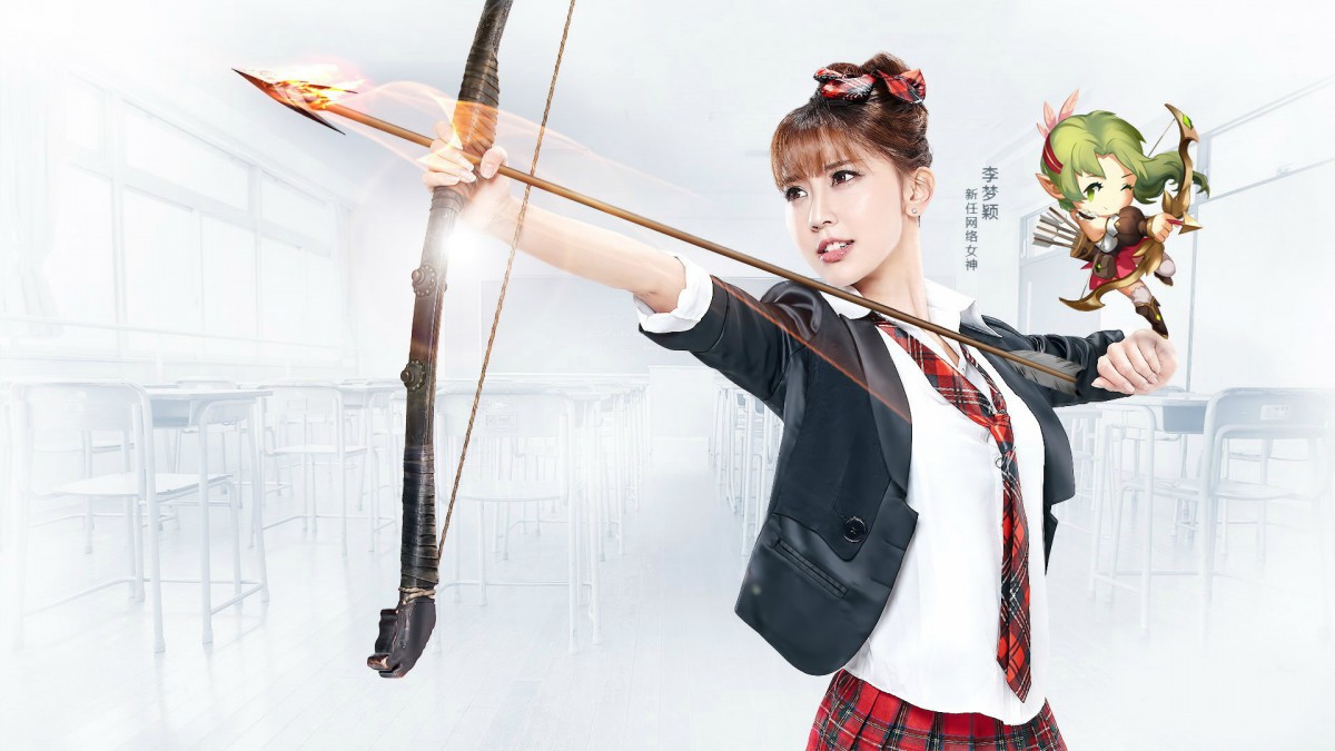 网络女神李梦颖壁纸19