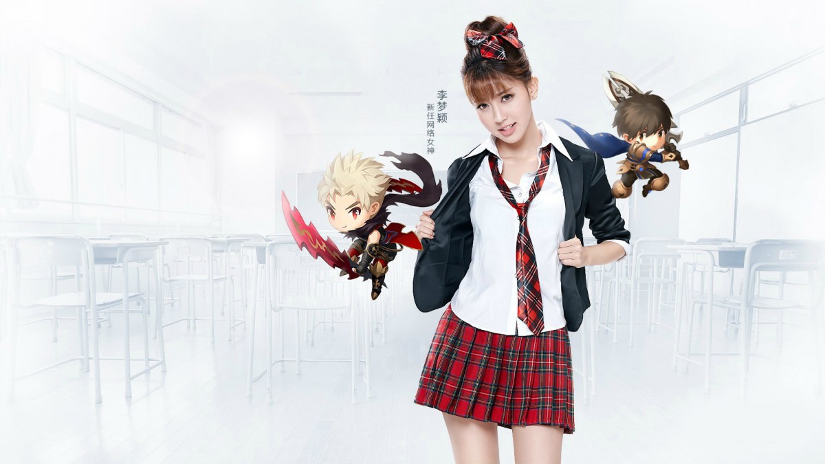 网络女神李梦颖壁纸49