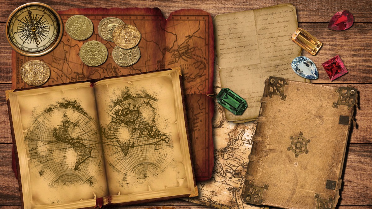 古典风格指南针壁纸2526