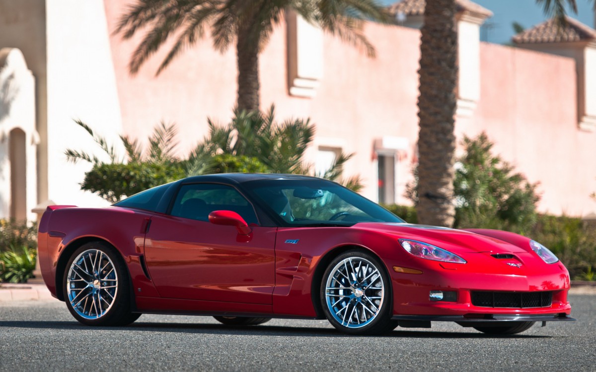 雪佛兰克尔维特跑车壁纸812