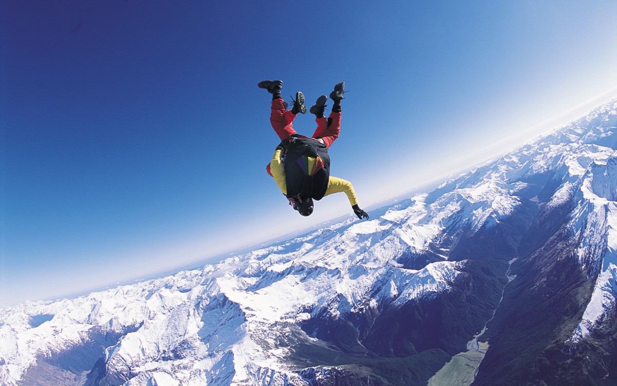 高空跳伞运行图片(1/7)