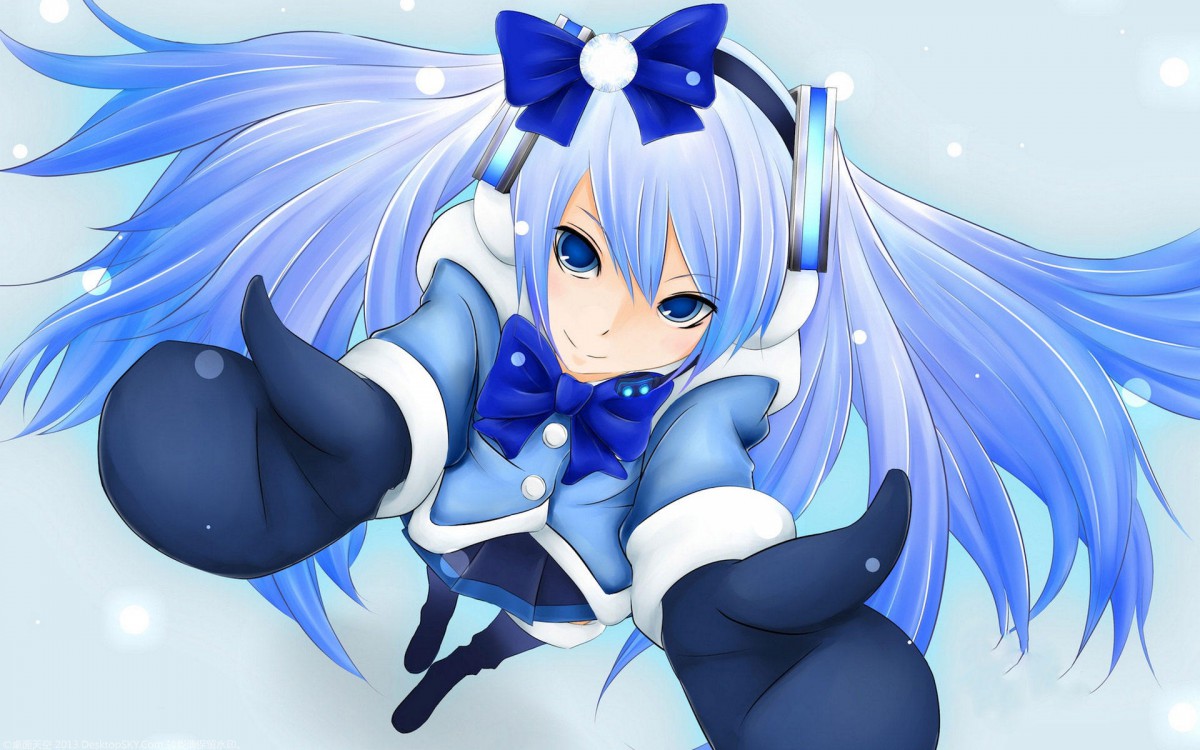 雪初音动漫桌面壁纸28