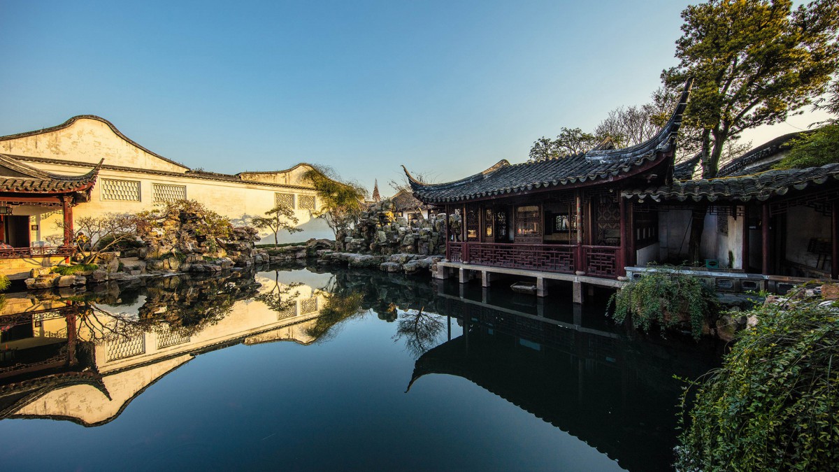 苏州园林风景图片-建筑壁纸-高清建筑图片-第7图-娟娟壁纸