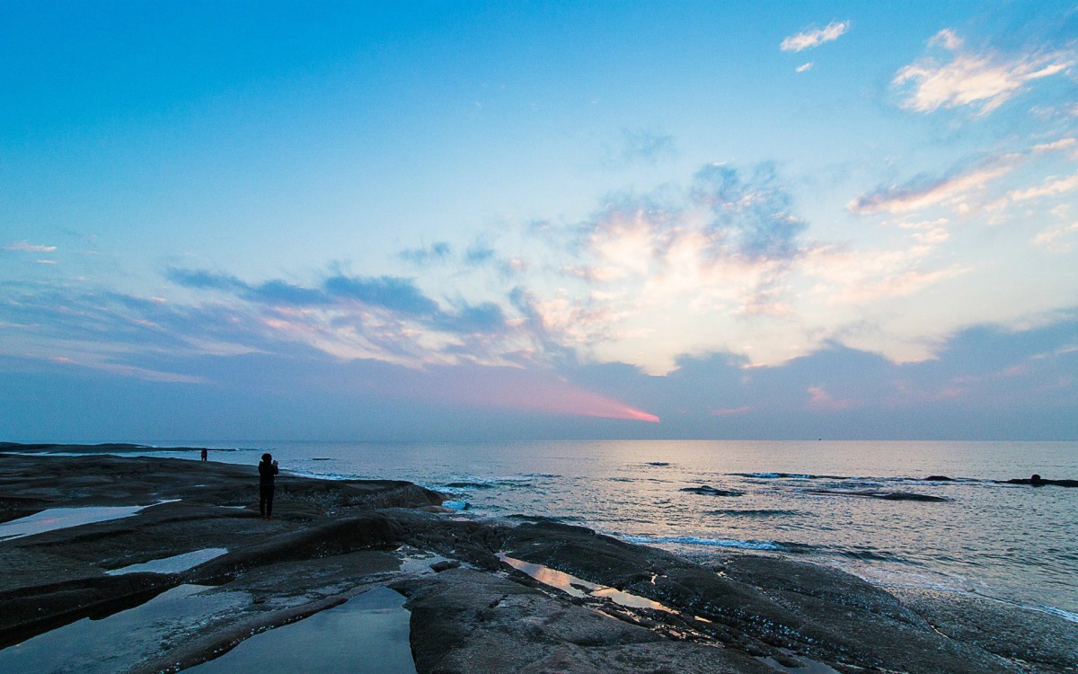 清晨大海风景壁纸(4/8)