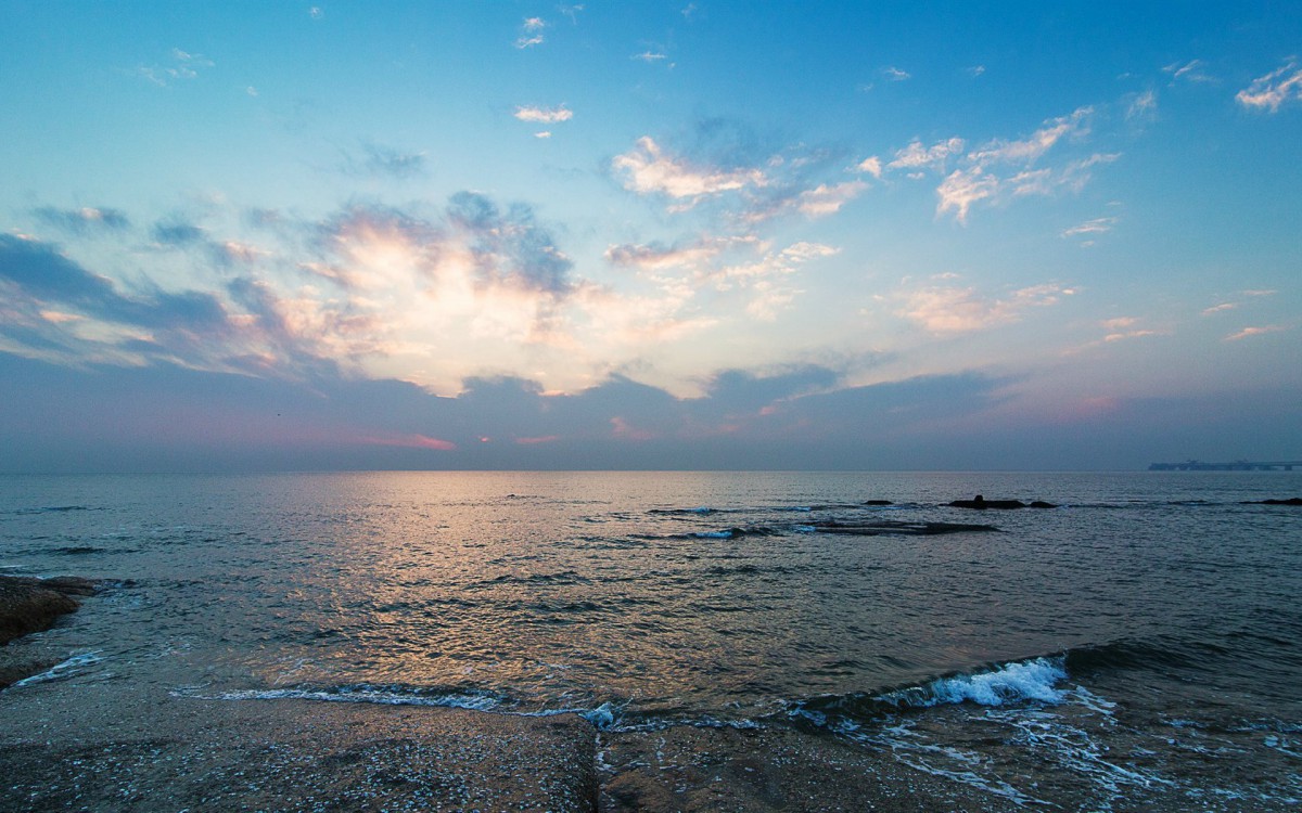 清晨大海風景壁紙-風景壁紙-高清風景圖片-第5圖-娟娟壁紙