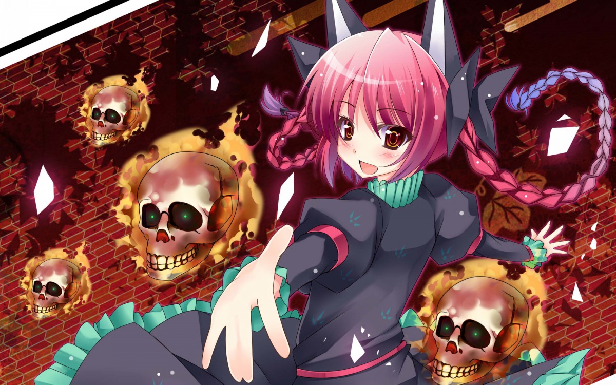 东方地灵殿火焰猫磷壁纸1516