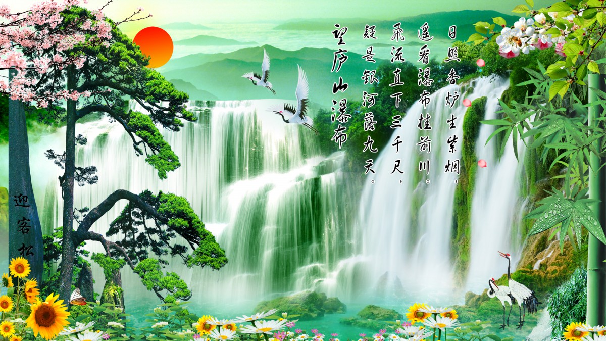 工笔画写意花鸟图片-手绘壁纸-高清手绘图片-第3图-娟娟壁纸