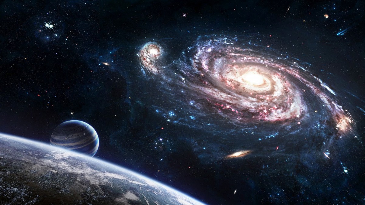 宇宙星系图最美图片