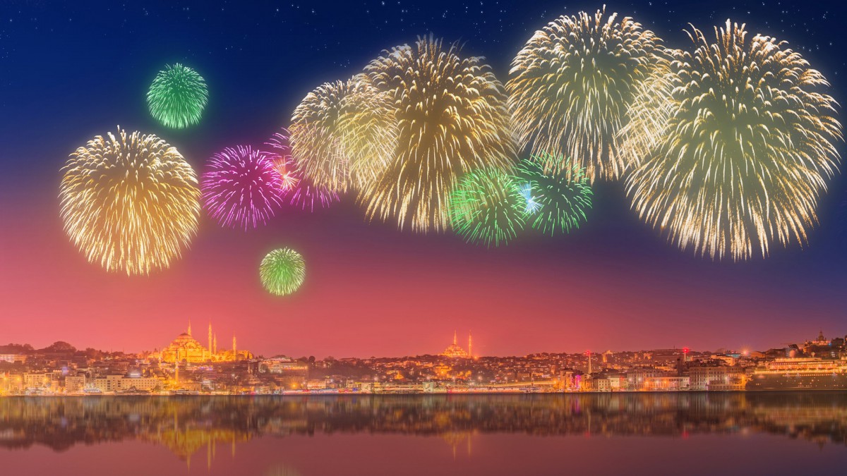 超高清唯美烟花图片-炫彩壁纸-高清炫彩图片-第7图-娟娟壁纸