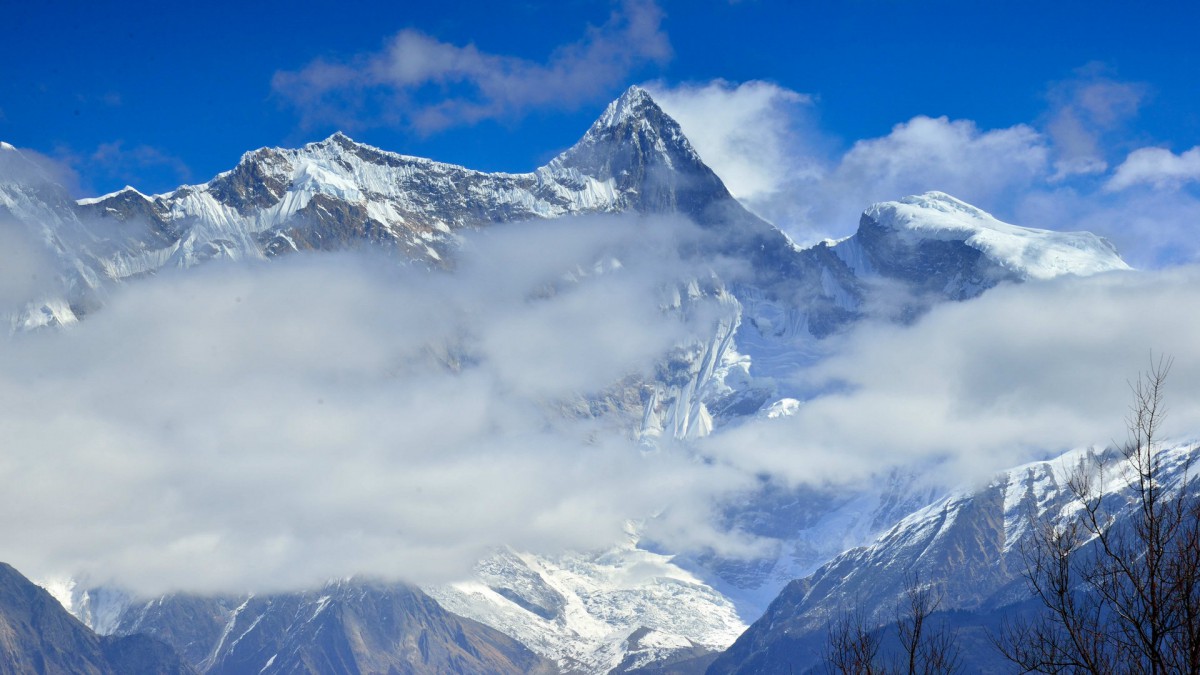 西藏南迦巴瓦峰图片-风景壁纸-高清风景图片-娟娟壁纸