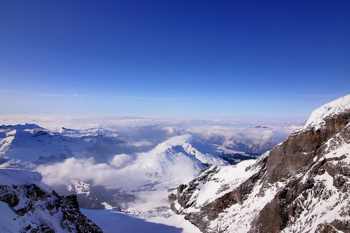 阿尔卑斯山雪山风景壁纸28