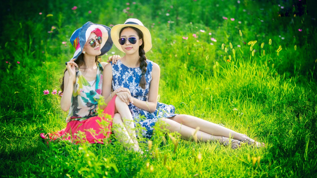 美女闺蜜头像壁纸(6/9)