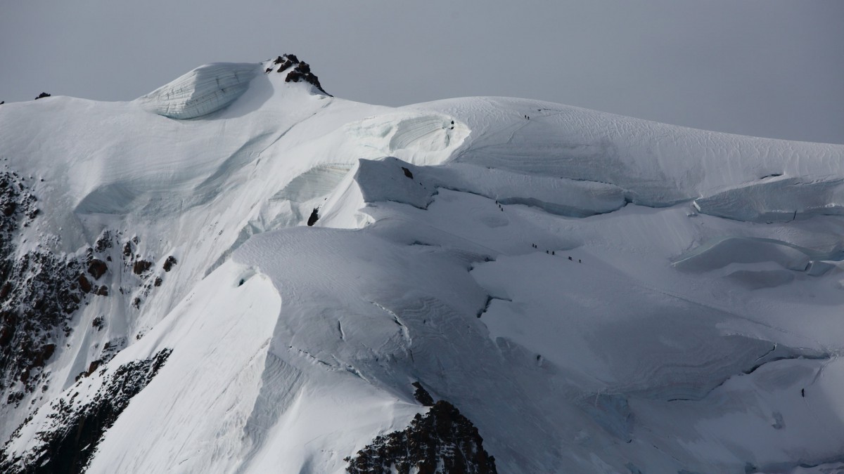 法國勃朗峰雪山風景壁紙414