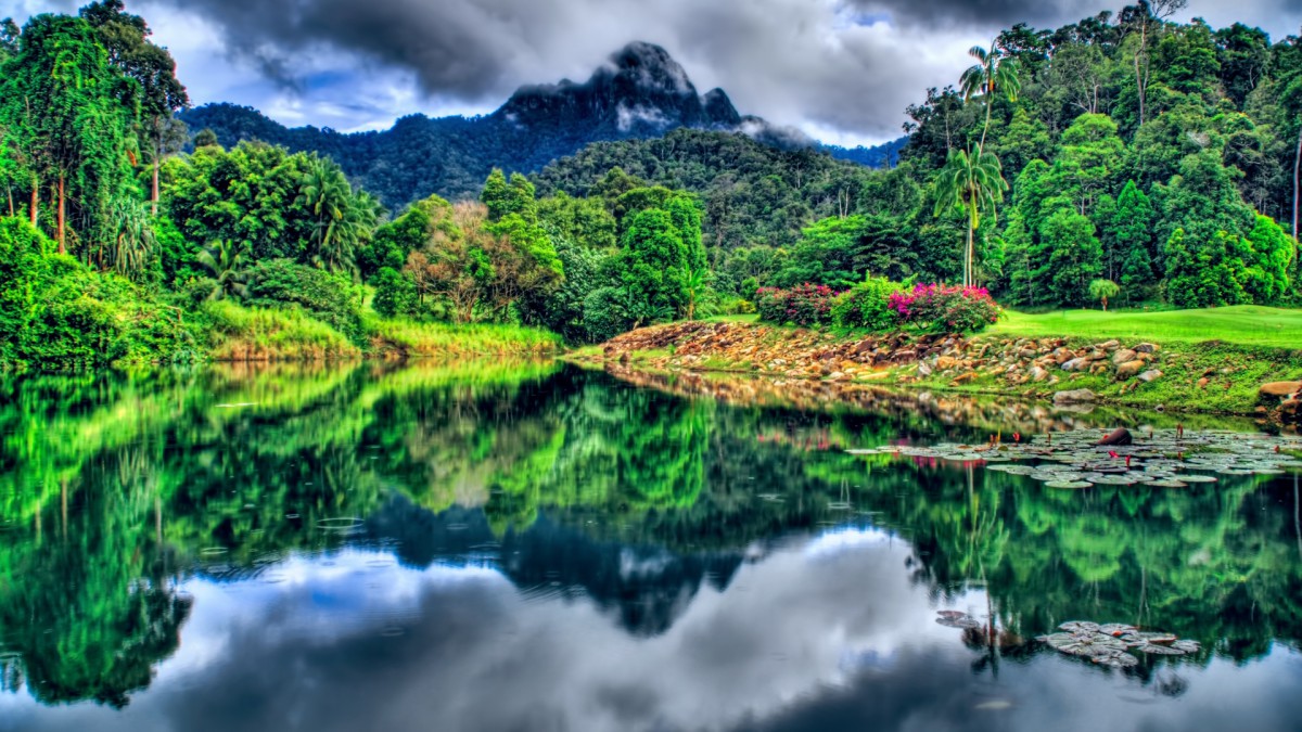 美丽的山川景色图片壁纸611