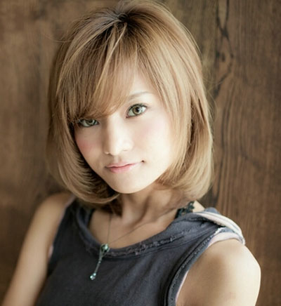 短发内扣小梨花发型图片,梨花头图片,发型图片