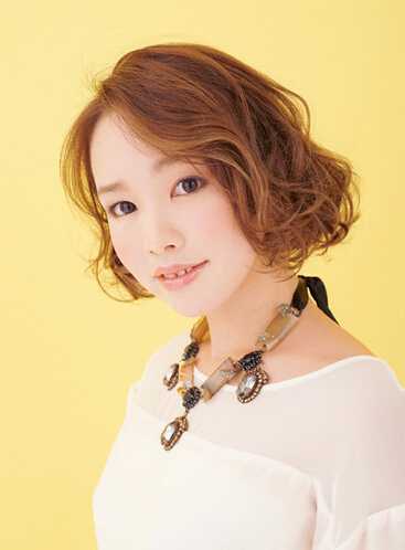 齐肩梨花头发型图片各种刘海设计