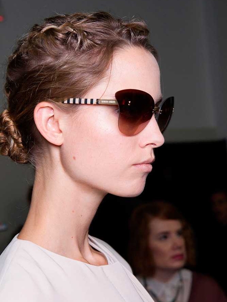 2015春夏米兰时装周发型秀