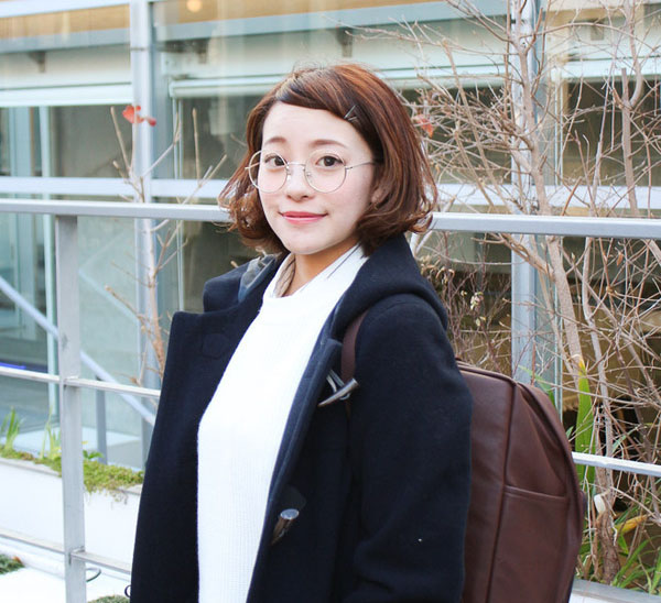 最新日本街拍文艺女青年发型图片