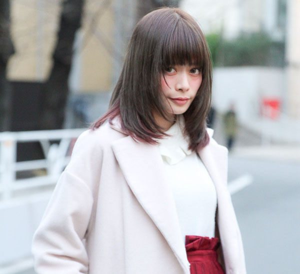 最新日本街拍文艺女青年发型图片