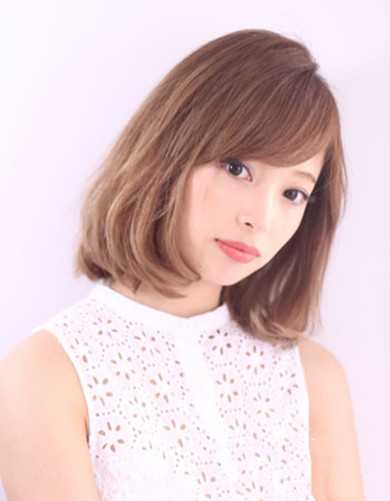 日系斜刘海发型图赏