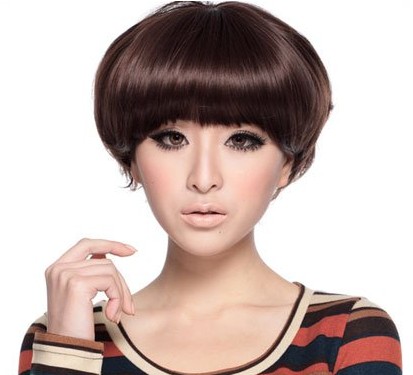 最新女生西瓜头发型图片