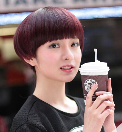 40岁女人蘑菇头发型图片
