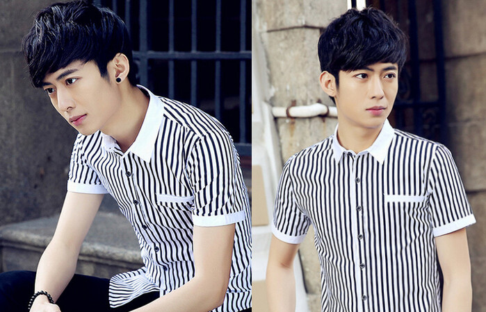 回头率超高的男生锅盖头发型图片