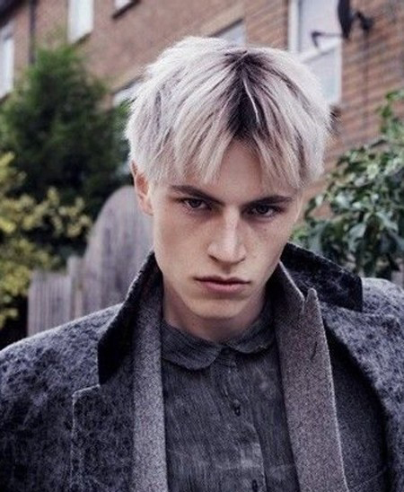 欧美潮男短发设计圆寸大背头引领时尚