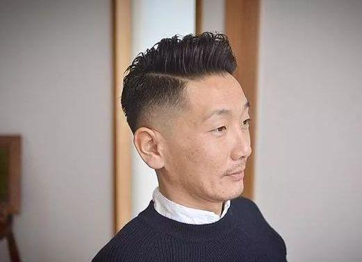 中年男士发型绅士图片