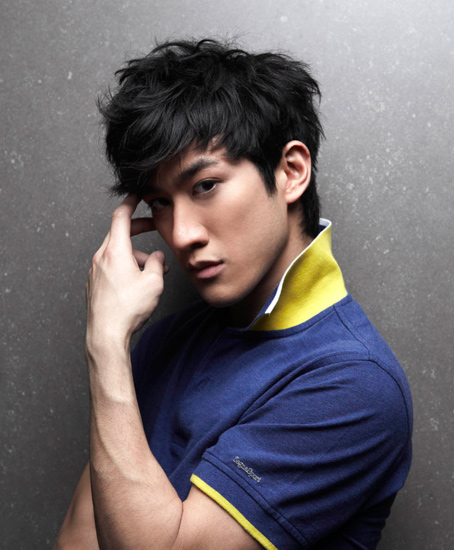 一夜惊喜李治廷飞机头发型图片